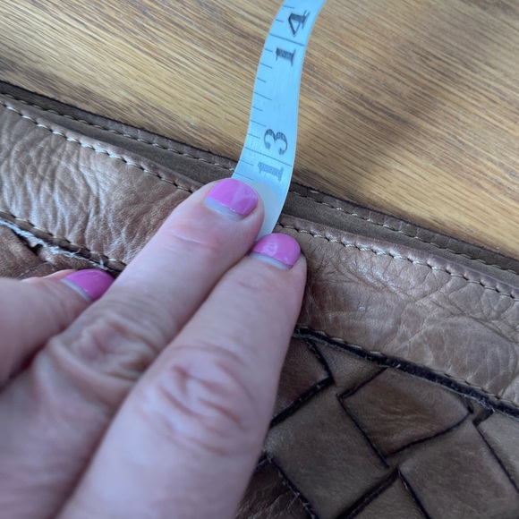 Civico 93 Leather Shoulder Bag Made in Italy - Picture 6 of 12